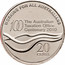 Australia 20 Cents 100th Anniversary of the Taxation Office 2010 KM# 1513 WORKING FOR ALL AUSTRALIANS 100 THE AUSTRALIAN TAXATION OFFICE CENTENARY 2010 20 CENTS coin reverse