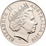 Australia 20 Cents Australia Remembers - Lost Soldiers of Fromelles 2010 KM# 1518 ELIZABETH II AUSTRALIA 2010 IRB coin obverse