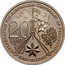 Australia 20 Cents (Centenary of Federation - Australian Capital Territory) KM# 552 CELEBRATING THE AUSTRALIAN CENTENARY OF FEDERATION 20 CENTS SJP 1901 TO 2001 coin reverse