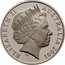 Australia 20 Cents (Centenary of Federation - Norfolk Island) KM# 532 ELIZABETH II AUSTRALIA 2001 IRB coin obverse