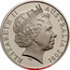 Australia 20 Cents (Centenary of Federation - Western Australia) KM# 562 ELIZABETH II AUSTRALIA 2001 IRB coin obverse