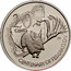Australia 20 Cents (Centenary of Federation - Western Australia) KM# 562 20 CENTS JN CENTENARY OF FEDERATION coin reverse