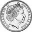 Australia 20 Cents Parliament House 2013 KM# 1966 ELIZABETH II AUSTRALIA 2013 IRB coin obverse