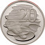 Australia 20 Cents Platypus 2006 KM# 66a 20 SD coin reverse