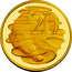 Australia 20 Cents Platypus 2012 Proof KM# 2036 20 LD coin reverse