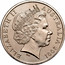 Australia 20 Cents Sir Donald Bradman 2001 KM# 589 ELIZABETH II AUSTRALIA 2001 IRB coin obverse