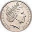 Australia 20 Cents War Historians 2011 KM# 1648 ELIZABETH II AUSTRALIA 2011 IRB coin obverse