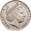 Australia 20 Cents Wedding of Prince William and Catherine Middleton 2011 KM# 1566 ELIZABETH II AUSTRALIA 2011 IRB coin obverse