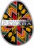 Canada 20 Dollars Traditional Ukrainian Pysanka Egg-Shaped 2017 Proof 20 DOLLARS 2017 CANADA coin reverse