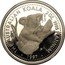 Australia 200 Dollars Koala 1997 THE AUSTRALIAN KOALA 2 OZ. 9995 PLATINUM 1997 P coin reverse