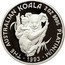 Australia 200 Dollars The Australian Koala 1994 KM# 254 THE AUSTRALIAN KOALA 2 OZ 9995 PLATINUM1993 P coin reverse