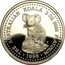 Australia 200 Dollars The Australian Koala 1998 KM# 460a THE AUSTRALIAN KOALA 2 OZ. 9995 PLATINUM 1999 P100 coin reverse