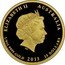 Australia 25 Dollars (Birth of Prince George) KM# 2061 ELIZABETH II AUSTRALIA 1/4 OZ 9999 GOLD 2013 25 DOLLARS IRB coin obverse