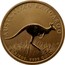 Australia 25 Dollars Kangaroo bounding in grassland 2008 P KM# 1773 AUSTRALIAN KANGAROO 1/4OZ. 9999 GOLD coin reverse