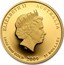 Australia 25 Dollars Year of the Ox 2009 KM# 1895 ELIZABETH II AUSTRALIA 1/4 OZ 9999 GOLD 2009 25 DOLLARS IRB coin obverse