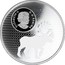 Canada 30 Dollars Endangered Animal Cutout - Woodland Caribou 2017 Proof ELIZABETH II D∙G∙REGINA coin obverse