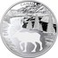 Canada 30 Dollars Endangered Animal Cutout - Woodland Caribou 2017 Proof CANADA 2017 30 DOLLARS TT coin reverse