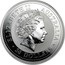 Australia 30 Dollars Lunar Dragon (Colorized) 2000 KM# 525.2 ELIZABETH II AUSTRALIA 30 DOLLARS IRB coin obverse