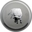 Australia 30 Dollars Lunar Ox 2009 KM# 1899 2009 1 KILO 999 SILVER coin reverse