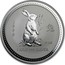 Australia 30 Dollars Lunar Rabbit 1999 KM# 505 1999 1 KILO 999 SILVER P100 coin reverse