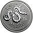 Australia 300 Dollars Year of the Snake 2013 Proof KM# 1996 YEAR OF THE SNAKE P coin reverse