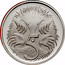 Australia 5 Cents Echidna 2006 KM# 64a 5 SD coin reverse