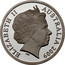 Australia 5 Dollars Anniversary of State Government - Queensland FDC 2009 Proof KM# 1658 ELIZABETH II AUSTRALIA 2009 IRB coin obverse