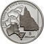 Australia 5 Dollars Anniversary of State Government - Queensland FDC 2009 Proof KM# 1658 150 YEARS OF STATE GOVERNMENT 5 DOLLARS coin reverse