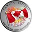 Canada 5 Dollars Proudly Canadian Glow in the Dark 2017 Specimen CANADA 1867-2017 FINE SILVER 9999 ARGENT PUR 5 DOLLARS TB coin reverse