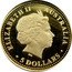 Australia 5 Dollars Salt water crocodile 2006 Proof KM# 950 ELIZABETH II AUSTRALIA 5 DOLLARS coin obverse