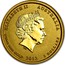 Australia 5 Dollars Year of the Dragon 2012 KM# 1670 ELIZABETH II AUSTRALIA 1/20 OZ 9999 GOLD 2012 5 DOLLARS IRB coin obverse