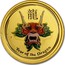 Australia 5 Dollars Year of the Dragon (Colorized) 2012 KM# 1679 YEAR OF THE DRAGON P coin reverse