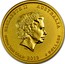 Australia 5 Dollars Year of the Snake 2013 KM# 2088 ELIZABETH II AUSTRALIA 1/20 OZ 9999 GOLD 2013 5 DOLLARS IRB coin obverse