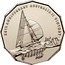 Australia 50 Cents 25th Anniversary Australia's Win of the America's Cup 2008 KM# 1062 25TH ANNIVERSARY AUSTRALIA II VICTORY 50 coin reverse