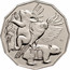 Australia 50 Cents (Animals Student Design) KM# 694 50 JS coin reverse