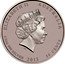 Australia 50 Cents Australian-American WWII Memorial 2013 KM# 2073 ELIZABETH II AUSTRALIA 1/2 OZ 999 SILVER 2013 50 CENTS IRB coin obverse