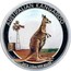 Australia 50 Cents Australian Kangaroo (Colorized) 2012 KM# 1797 AUSTRALIAN KANGAROO 2012 1/2 OZ 999 SILVER P coin reverse