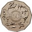 Australia 50 Cents (Commonwealth Games Melbourne 2006) KM# 769 MELBOURNE 2006 XVIII COMMONWEALTH GAMES 50 coin reverse