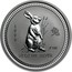 Australia 50 Cents Lunar Rabbit 1999 KM# 501 1999 1/2 OZ 999 SILVER P100 coin reverse