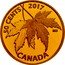 Canada 50 Cents Maple Leaf 2017 50 CENTS CANADA coin reverse