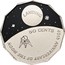 Australia 50 Cents Moon Landing Anniversary 2009 KM# 1432 LANDING 50 CENTS 40TH ANNIVERSARY OF THE MOON coin reverse