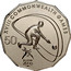 Australia 50 Cents XVIII Commonwealth Games - Lawn Bowls 2006 KM# 1002 XVIII COMMONWEALTH GAMES 50 MELBOURNE 2006 coin reverse