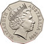 Australia 50 Cents XVIII Commonwealth Games - Squash 2006 KM# 1001 ELIZABETH II AUSTRALIA 2006 IRB coin obverse