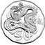 Australia 50 Cents Year of the Dragon 2012 KM# 2020 50 coin reverse