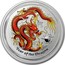 Australia 50 Cents Year of the Dragon (Colorized) 2012 KM# 1663a YEAR OF THE DRAGON P coin reverse