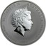 Australia 50 Cents Year of the Mouse 2008 KM# 1879 ELIZABETH II AUSTRALIA 1/2 OZ 999 SILVER 2008 50 CENTS IRB coin obverse