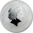 Australia 50 Cents Year of the Ox (Colorized) 2009 KM# 1750a ELIZABETH II AUSTRALIA 1/2 OZ 999 SILVER 2009 50 CENTS IRB coin obverse