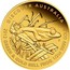 Australia 50 Dollars Discover Australia - Green and Gold Bell Frog 2012 KM# 1726 DISCOVER AUSTRALIA 2012 GREEN & GOLD BELL FROG 1/2 OZ 9999 GOLD P WR coin reverse