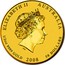 Australia 50 Dollars Year of the Mouse 2008 KM# 1903 ELIZABETH II AUSTRALIA 1/2 OZ 9999 GOLD 2008 50 DOLLARS IRB coin obverse