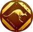 Australia 500 Dollars Kangaroo Road Sign 2013 Proof KM# 1957 5 OZ .9999 AU coin reverse